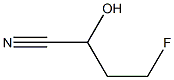 4-Fluoro-2-hydroxybutyronitrile Struktur