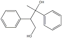 2,3-Diphenylbutane-1,3-diol Struktur