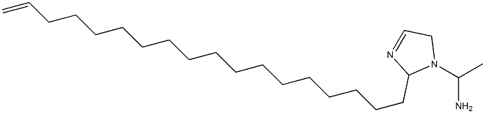 1-(1-Aminoethyl)-2-(17-octadecenyl)-3-imidazoline Struktur