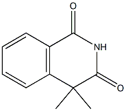 4,4-Dimethylisoquinoline-1,3(2H,4H)-dione Struktur