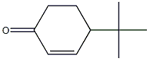 6-tert-Butylcyclohexene-3-one Struktur