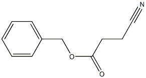 3-Cyanopropionic acid benzyl ester Struktur