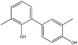 3,3'-Dimethyl-1,1'-biphenyl-2,4'-diol Struktur