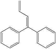 4,4-Diphenyl-1,3-butadiene Struktur