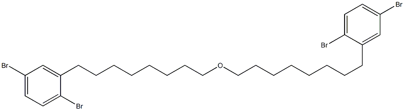 2,5-Dibromophenyloctyl ether Struktur