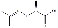 [S,(-)]-2-[(Isopropylideneamino)oxy]propionic acid Struktur