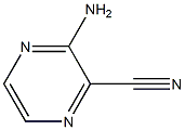 2-Aminopyrazine-3-carbonitrile Struktur