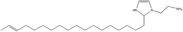 1-(2-Aminoethyl)-2-(16-octadecenyl)-4-imidazoline Struktur