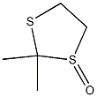 2,2-Dimethyl-1,3-dithiolane 1-oxide Struktur