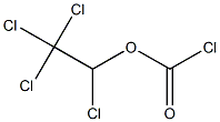 Chloroformic acid 1,2,2,2-tetrachloroethyl ester Struktur