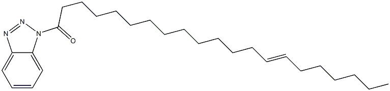 1-(1-Oxo-14-henicosenyl)-1H-benzotriazole Struktur