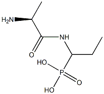 1-(L-Alanylamino)propylphosphonic acid Struktur