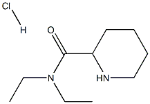 N,N-Diethyl-2-piperidinecarboxamide hydrochloride Struktur