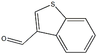 3-Benzothiophenecarboaldehyde Struktur