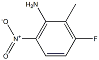 3-Fluoro-2-methyl-6-nitrobenzenamine Struktur