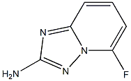 2-Amino-5-fluoro[1,2,4]triazolo[1,5-a]pyridine Struktur