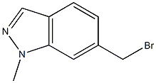 6-(bromomethyl)-1-methyl-1H-indazole Struktur