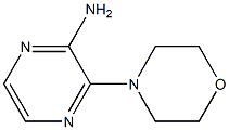 3-morpholin-4-ylpyrazin-2-amine Struktur