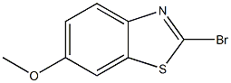 2-bromo-6-methoxy-1,3-benzothiazole Struktur