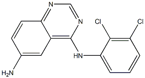 N4-(2,3-dichlorophenyl)quinazoline-4,6-diamine Struktur