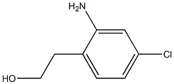 2-(2-AMino-4-chloro-phenyl)-ethanol Struktur