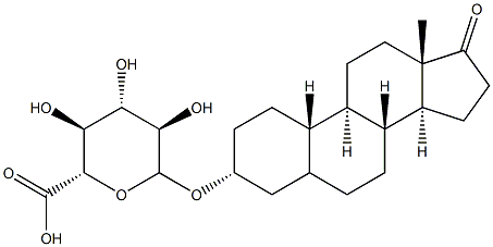 19-Norandrosterone D-glucuronide Struktur