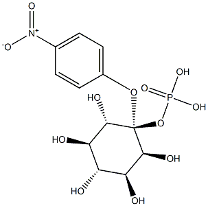 4-Nitrophenyl-myo-inositol-1-yl phosphate Struktur