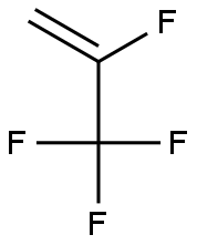 2,3,3,3-tetrafluoropropene Struktur