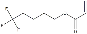 Trifluoropentyl acrylate Struktur