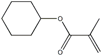 Cyclohexyl methacrylate Struktur