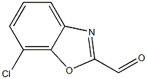 7-CHLOROBENZO[D]OXAZOLE-2-CARBALDEHYDE Struktur