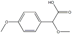 METHOXY-(4-METHOXY-PHENYL)-ACETIC ACID Struktur