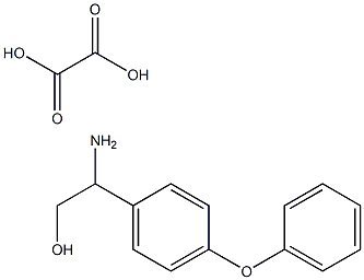 2-AMINO-2-(4-PHENOXYPHENYL)ETHANOL OXALATE Struktur