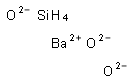 Barium silicon trioxide Struktur