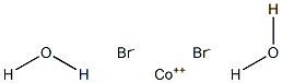 Cobalt(II) bromide dihydrate Struktur