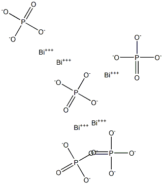 Pentabismuth phosphate Struktur