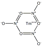 Thulium(III) nitrate Struktur