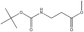 BOC-beta-Alanine methyl ester Struktur