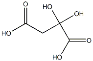 2S,3S-dihydroxysuccinic acid Struktur