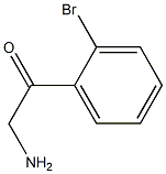 2-amino-2'-bromoacetophenone Struktur