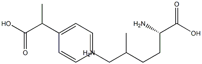 Lysine ibuprofen Struktur