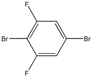 1,3-Difluoro-2,5-Dibromobenzene Struktur