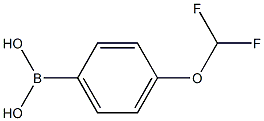 4-(Difluoromethoxy)benzeneboronic acid Struktur