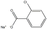 Sodium 2-chlorobenzoate (10% solution) Struktur