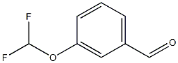 3-(DIFLUOROMETHYLOXY)BENZALDEHYDE Struktur