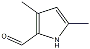 3,5-DIMETHYLPYRROLE-2-CARBALDEHYDE Struktur