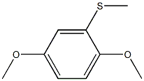 2,5-DIMETHOXY-1-METHYLTHIOBENZENE Struktur