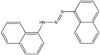 1,3-di-1-naphthyltriazene Struktur