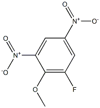 6-fluoro-2,4-dinitroanisole Struktur