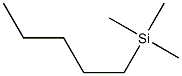 amyltrimethylsilane Struktur